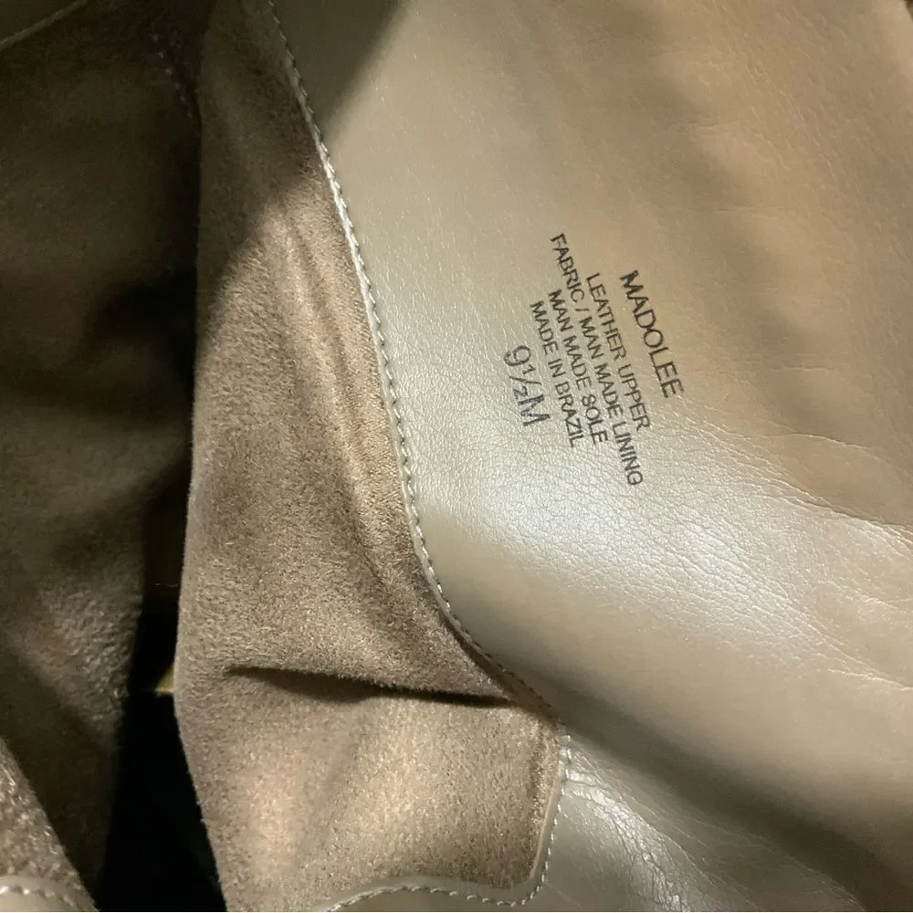 Vince Camuto Madolee Over the Knee W/ Heel Boots Brown Tan Taupe Suede Sz 9.5M